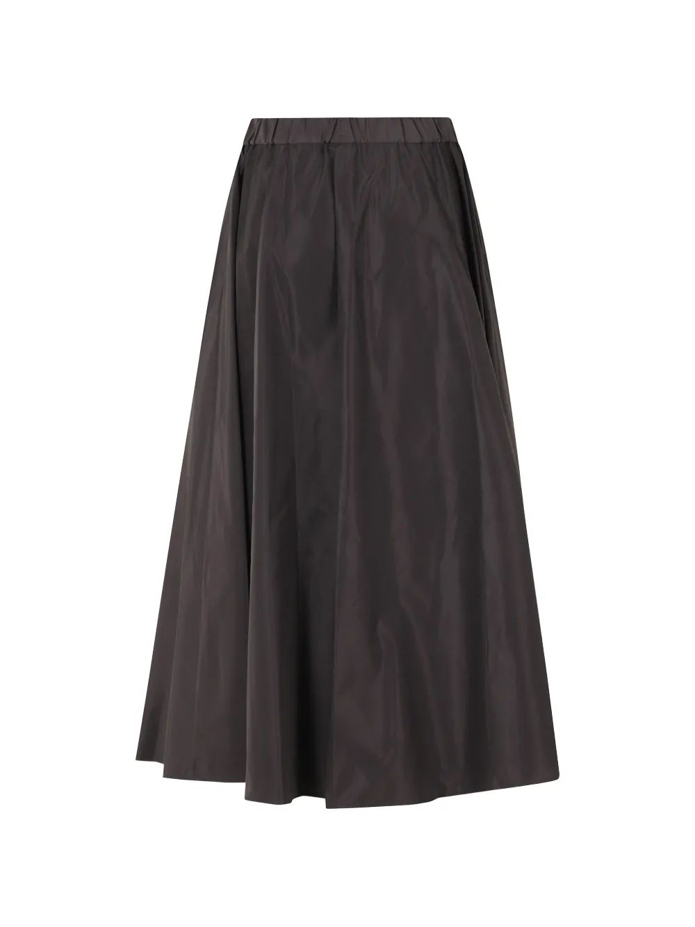 ASPESI Midi-rok met elastische tailleband Grijs