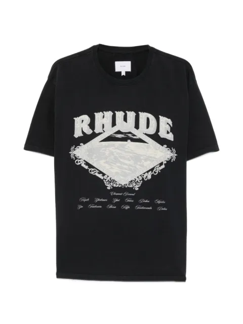 RHUDE Dakar Convoy logo-print T-shirt