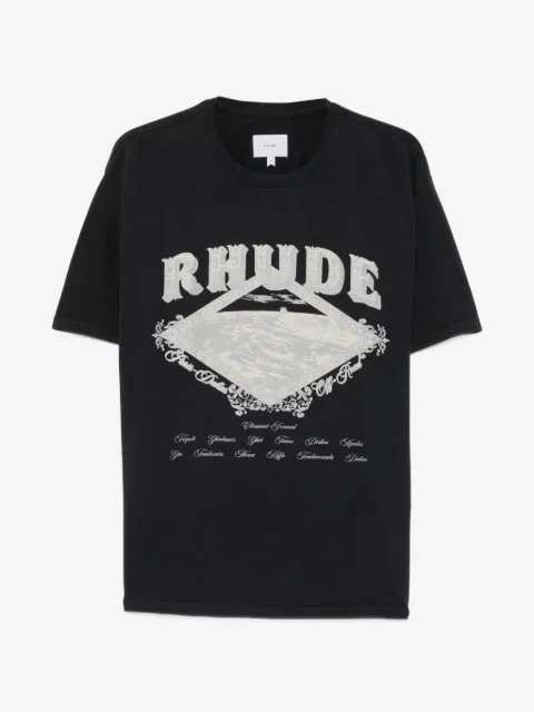 RHUDE Dakar Convoy logo-print T-shirt