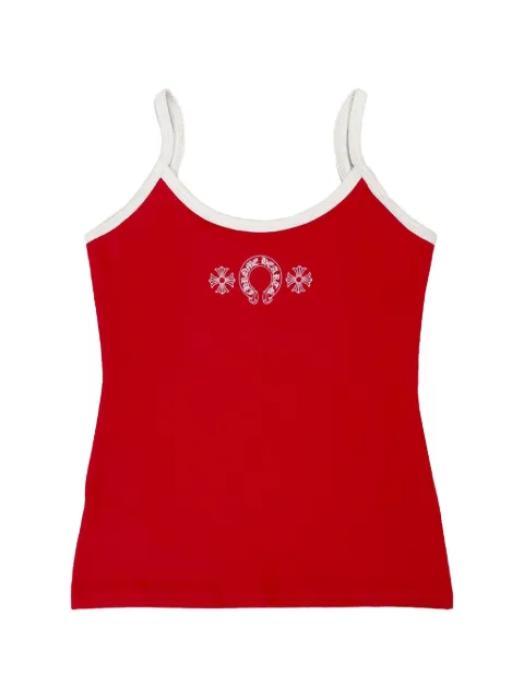 Chrome Hearts logo-print tank top