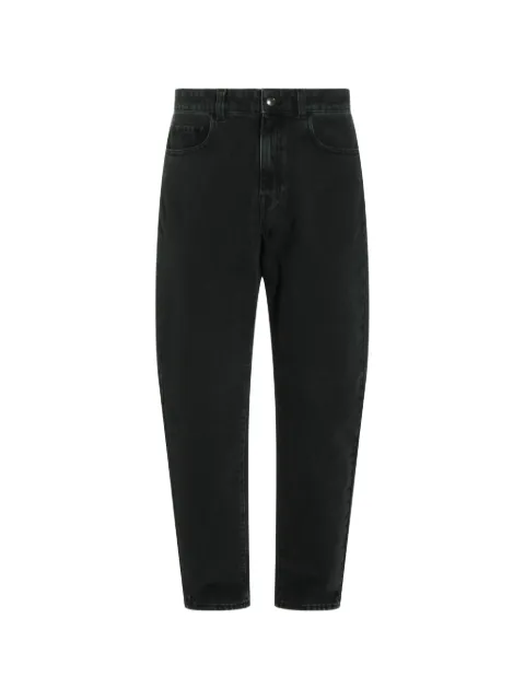 Canali logo-patch jeans