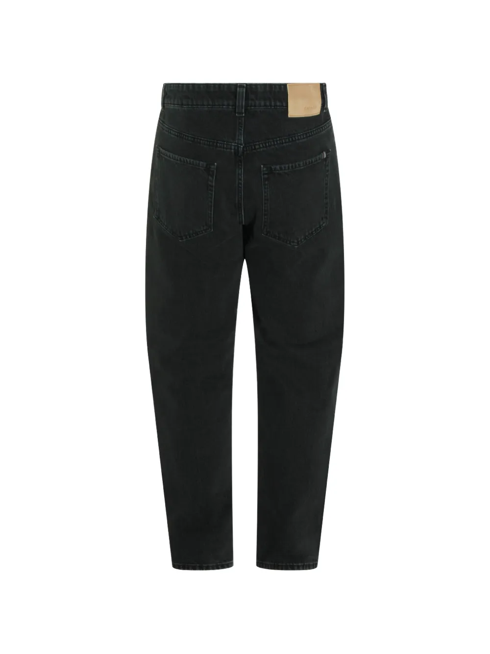 Canali Jeans met logopatch Zwart