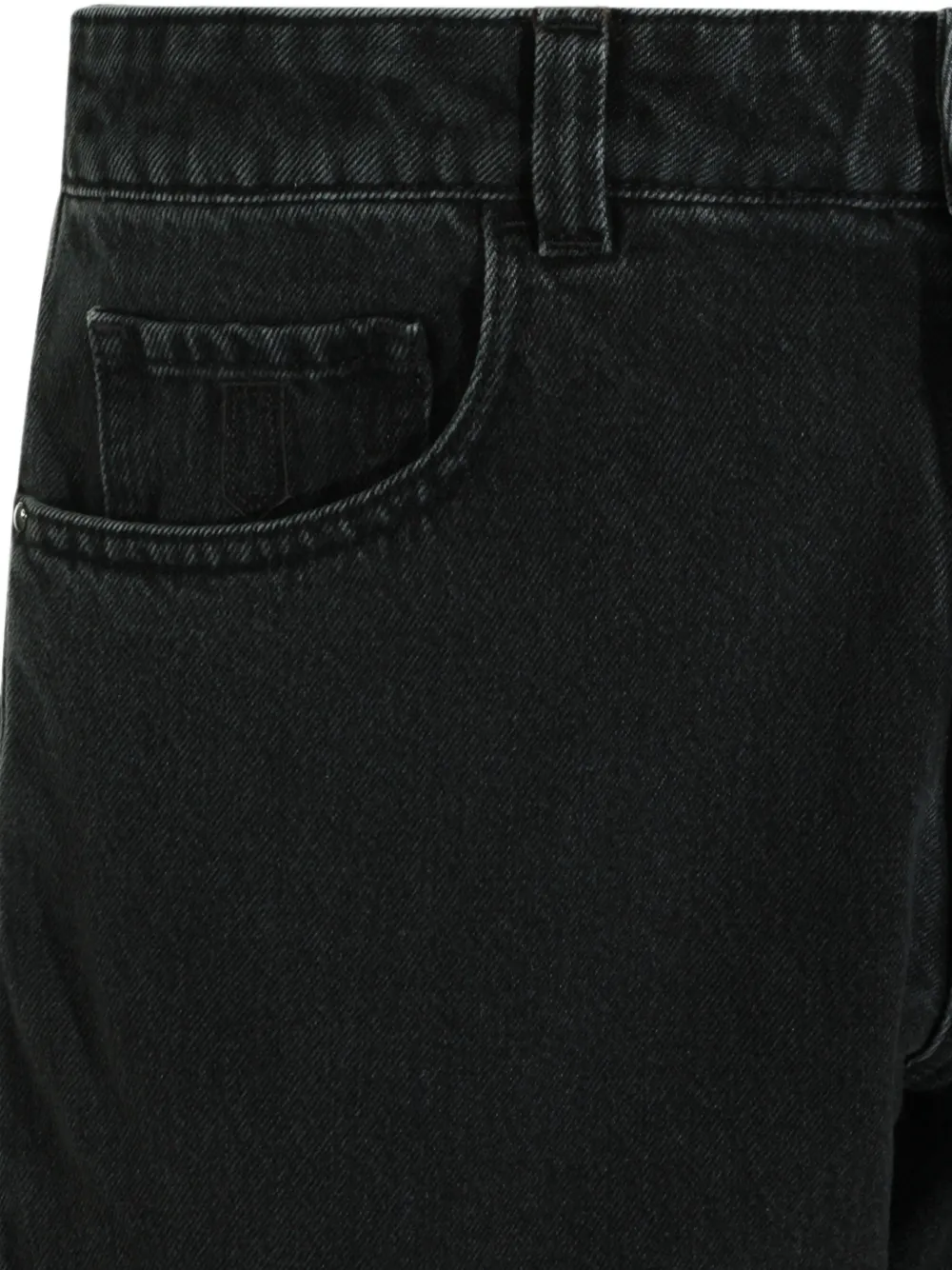 Canali Jeans met logopatch Zwart