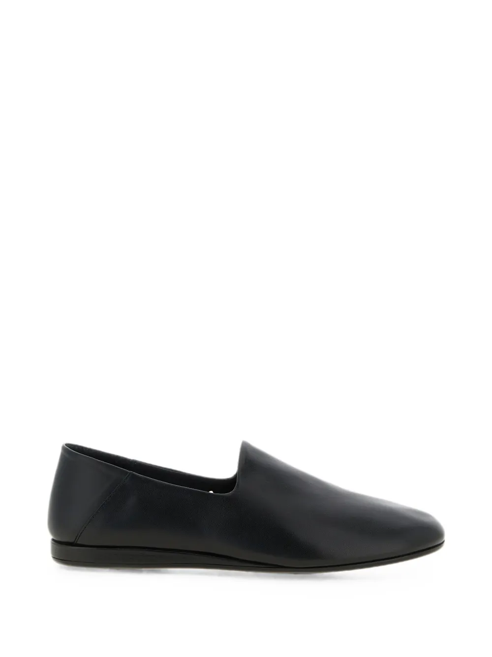 Jacquemus Les Pantoufles leather loafers - Nero