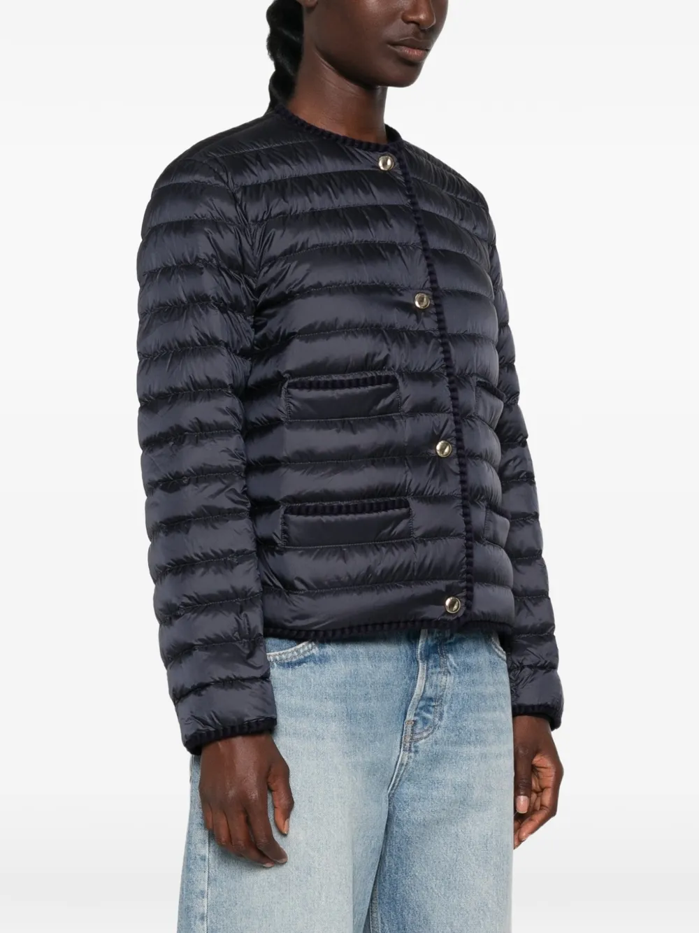 Moncler Circaete gewatteerd jack Blauw