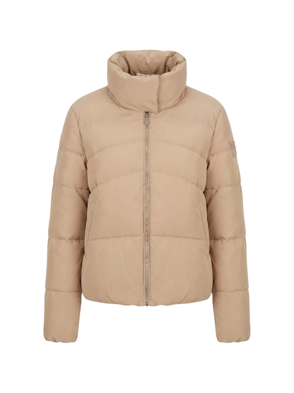 PINKO Mirco Caban quilted high-neck jacket - Toni neutri