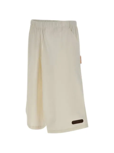 PDF Slouch logo-patch shorts