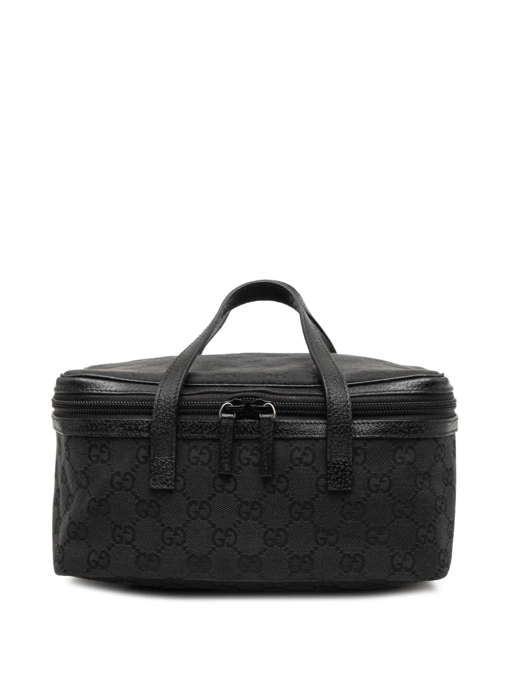 Gucci Pre-Owned Trousse in tela GG 2000-2015 - Nero