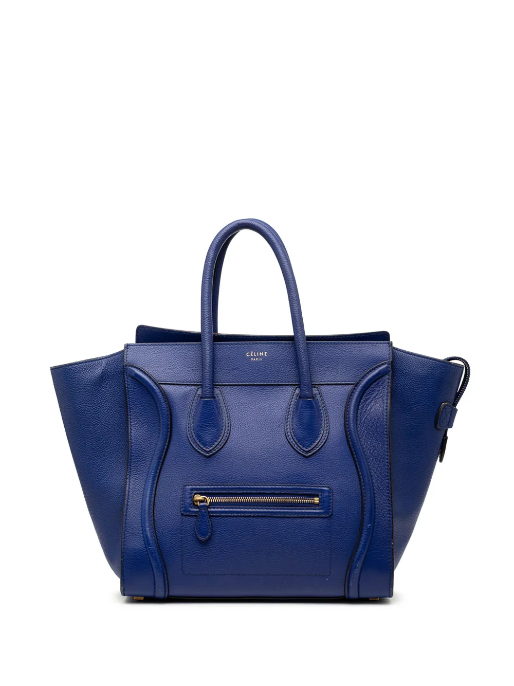 Celine Pre-Owned Borsa tote mini in pelle di vitello 2013 - Blu