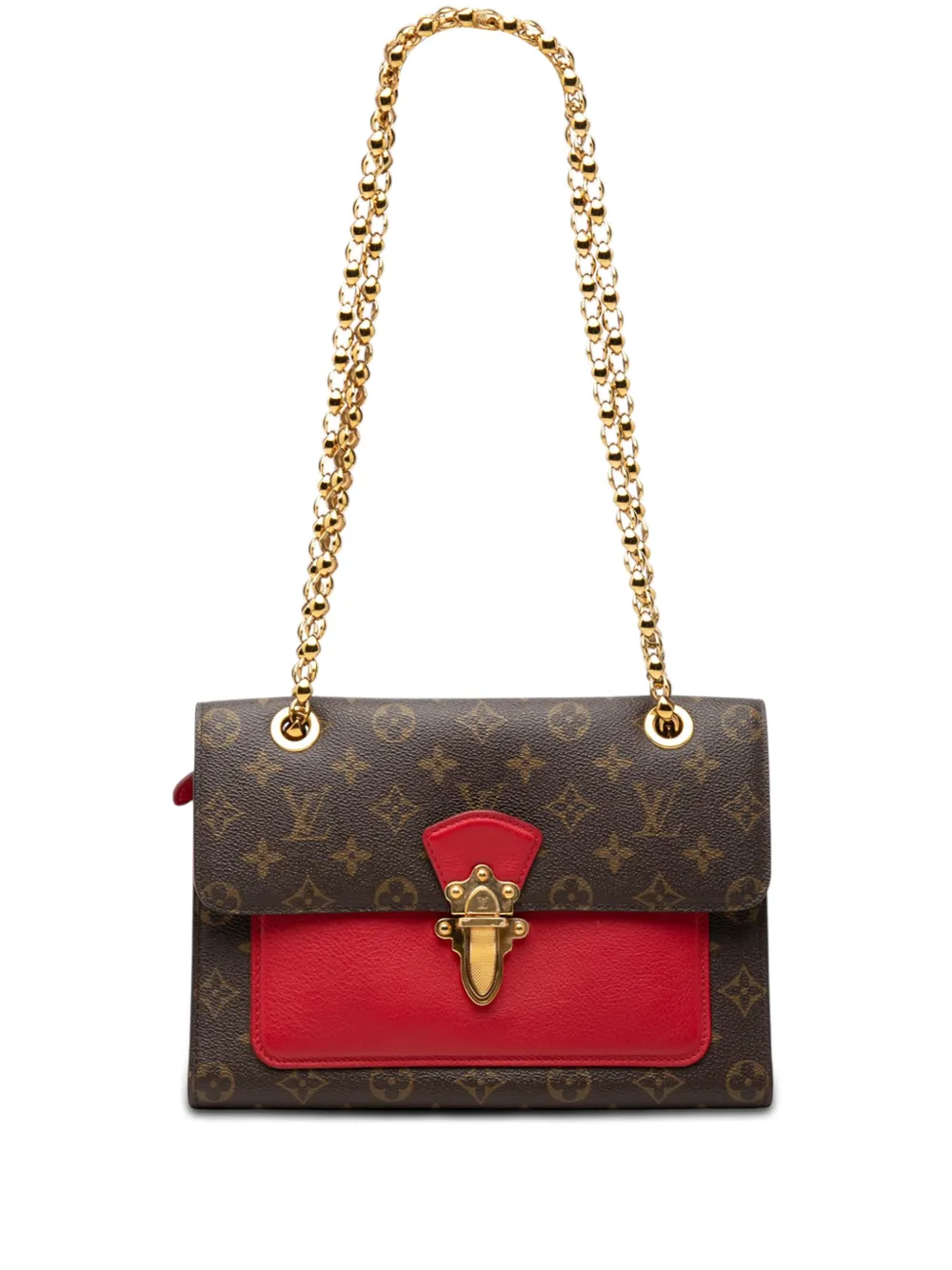 Louis Vuitton Pre-Owned Borsa a spalla Victoire con monogramma 2018 - Marrone