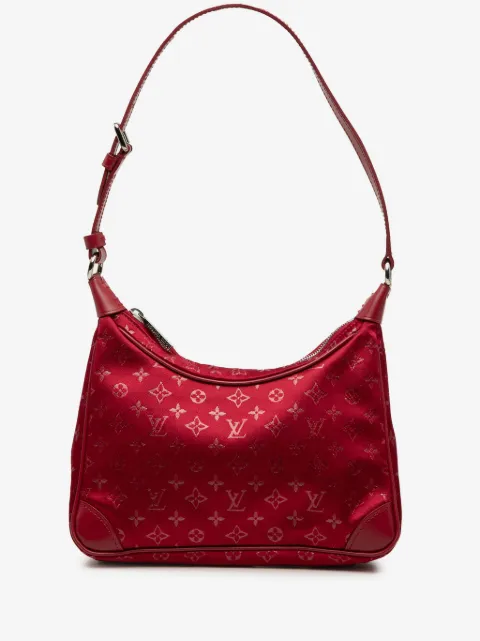 Louis Vuitton Pre-Owned 2002 Monogram Satin Mini Boulogne shoulder bag