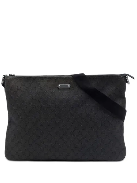 Gucci Pre-Owned 2016-2026 GG Denim crossbody bag