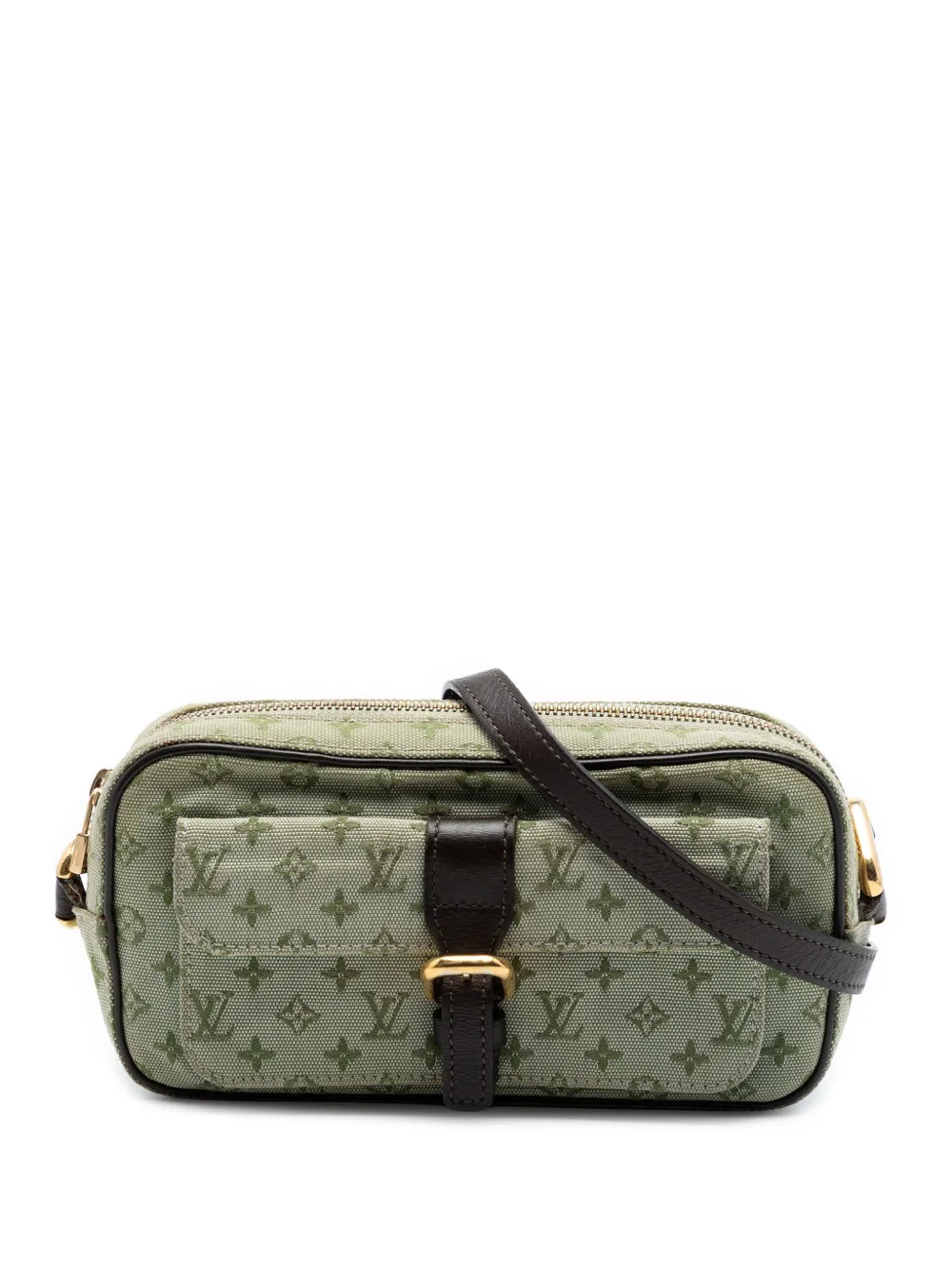 Louis Vuitton Pre-Owned Borsa a tracolla Juliette MM con monogramma Mini Lin 2002 - Verde
