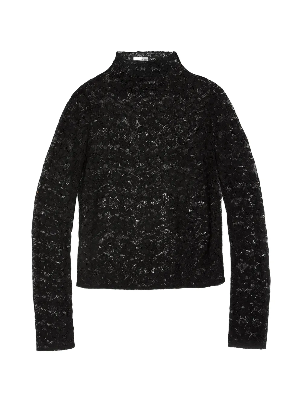Vera Wang Orla floral-lace blouse - Nero