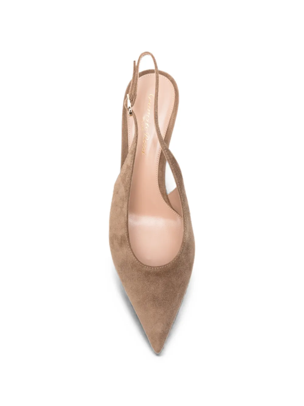 Gianvito Rossi pointed-toe slingback pumps Bruin