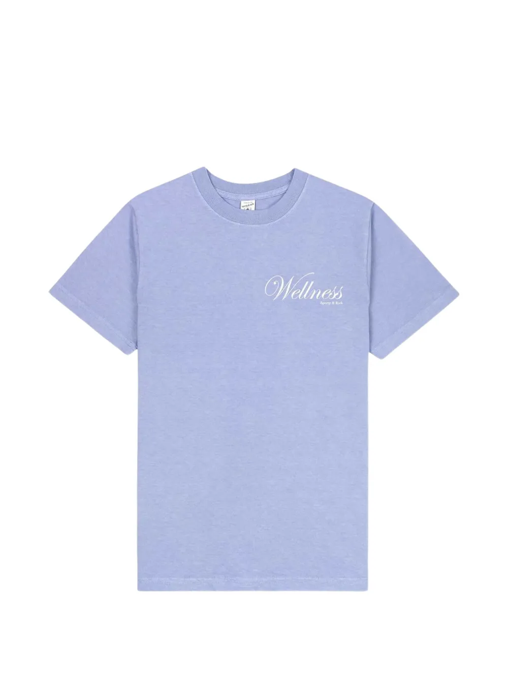 Sporty & Rich Avenue crew-neck T-shirt - Violett