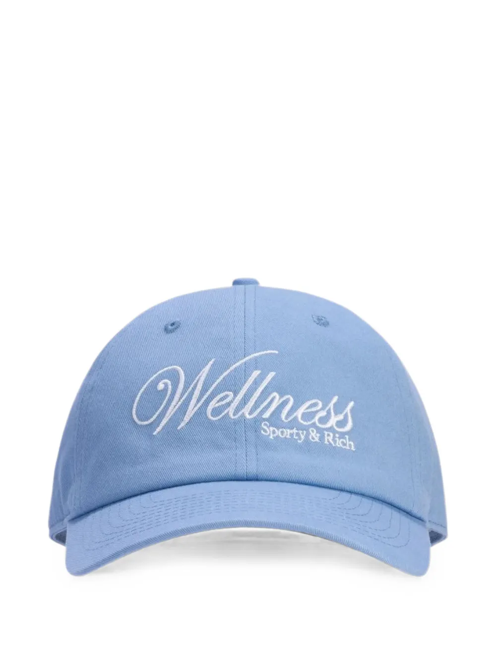 Sporty & Rich Avenue embroidered-logo hat - Blu