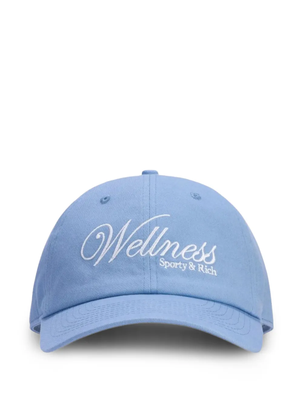 Sporty & Rich Avenue embroidered-logo hat - Blau