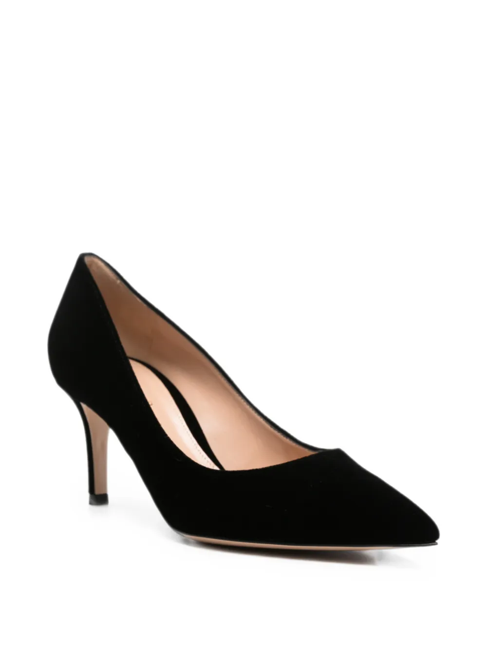 Gianvito Rossi pointed-toe pumps Zwart