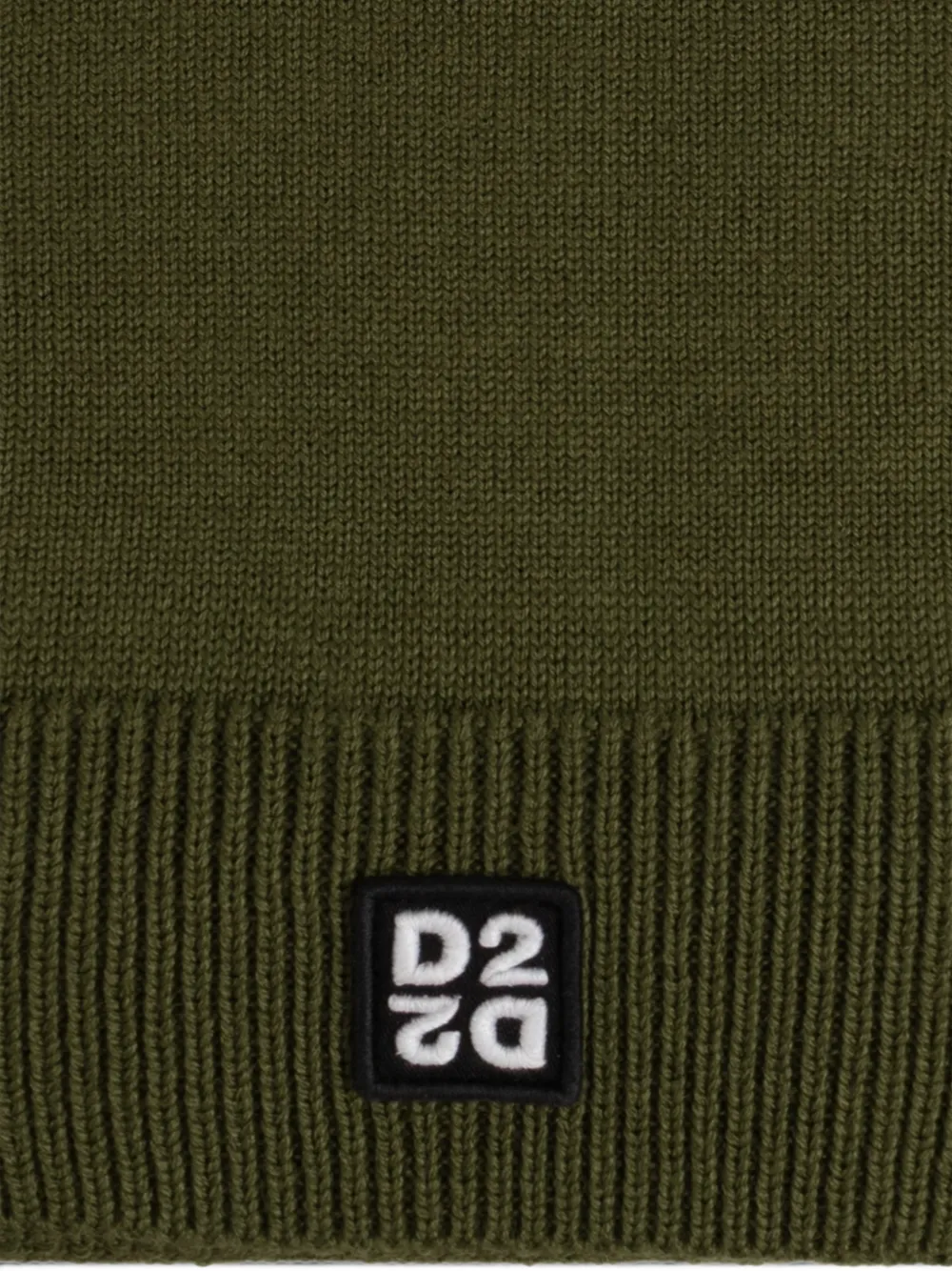 DSQUARED2 Muts met logopatch Groen