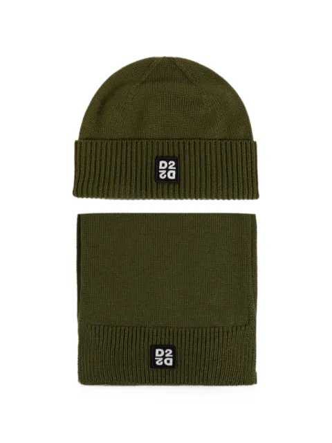 DSQUARED2 Strickset mit Logo-Patch