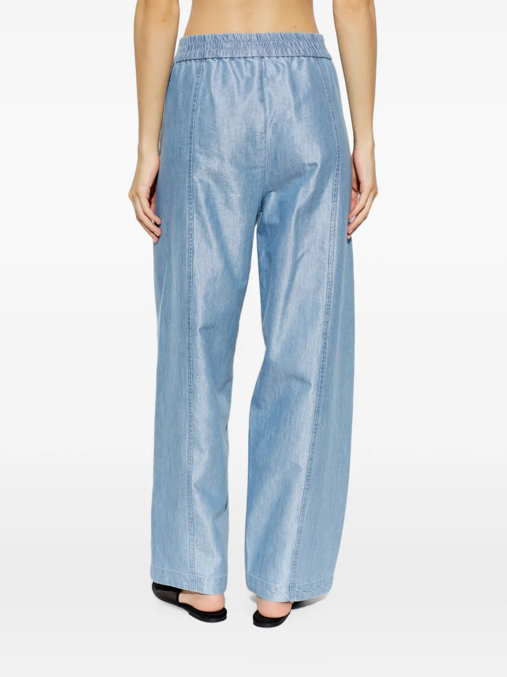 Emporio Armani Jeans met elastische taille Blauw