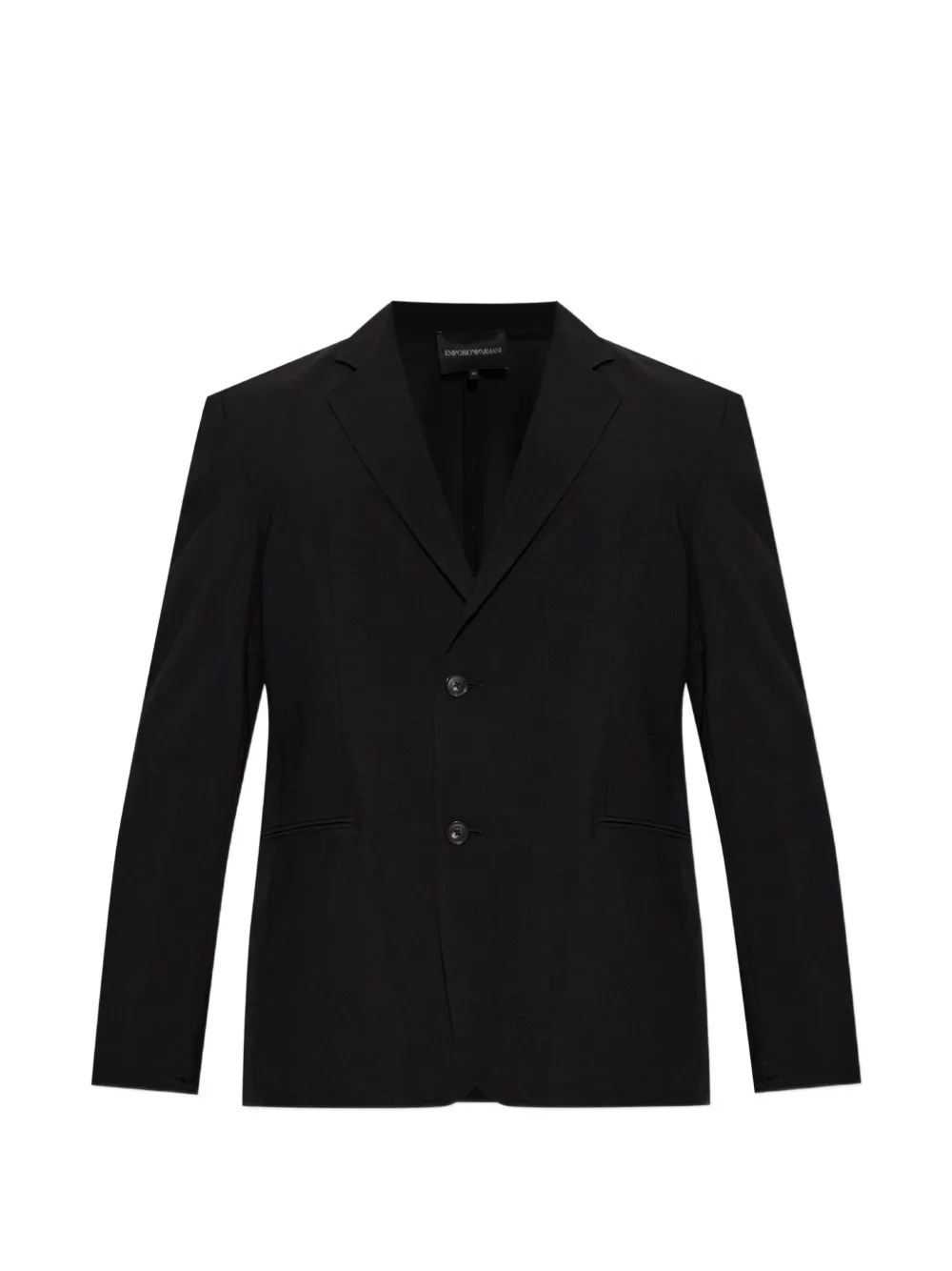Emporio Armani double-vent blazer - Nero
