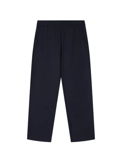 Emporio Armani trousers with regular fit in interlock jersey