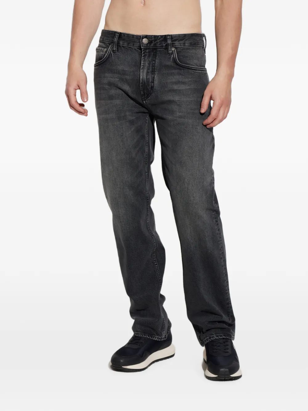 Emporio Armani Jeans met toelopende pijpen Grijs