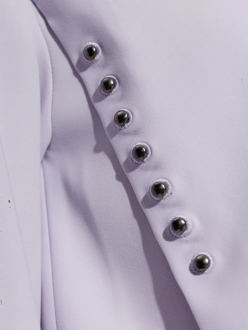 Emporio Armani Blouse met knoopdetail Paars