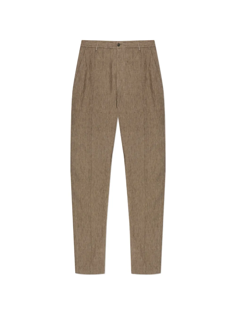 Emporio Armani stitched-seam trousers - Toni neutri