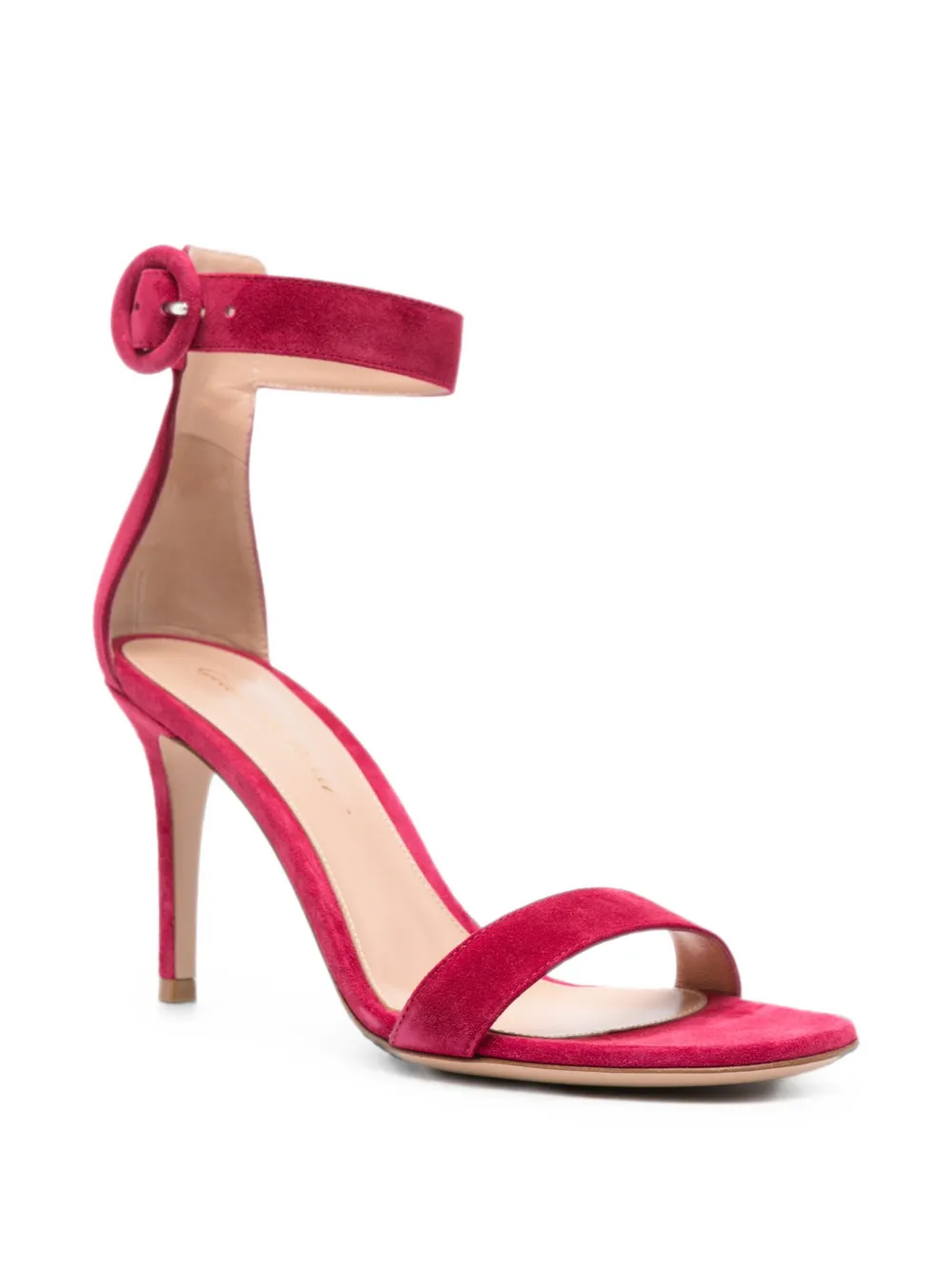 Gianvito Rossi Sandalen met gesp Roze