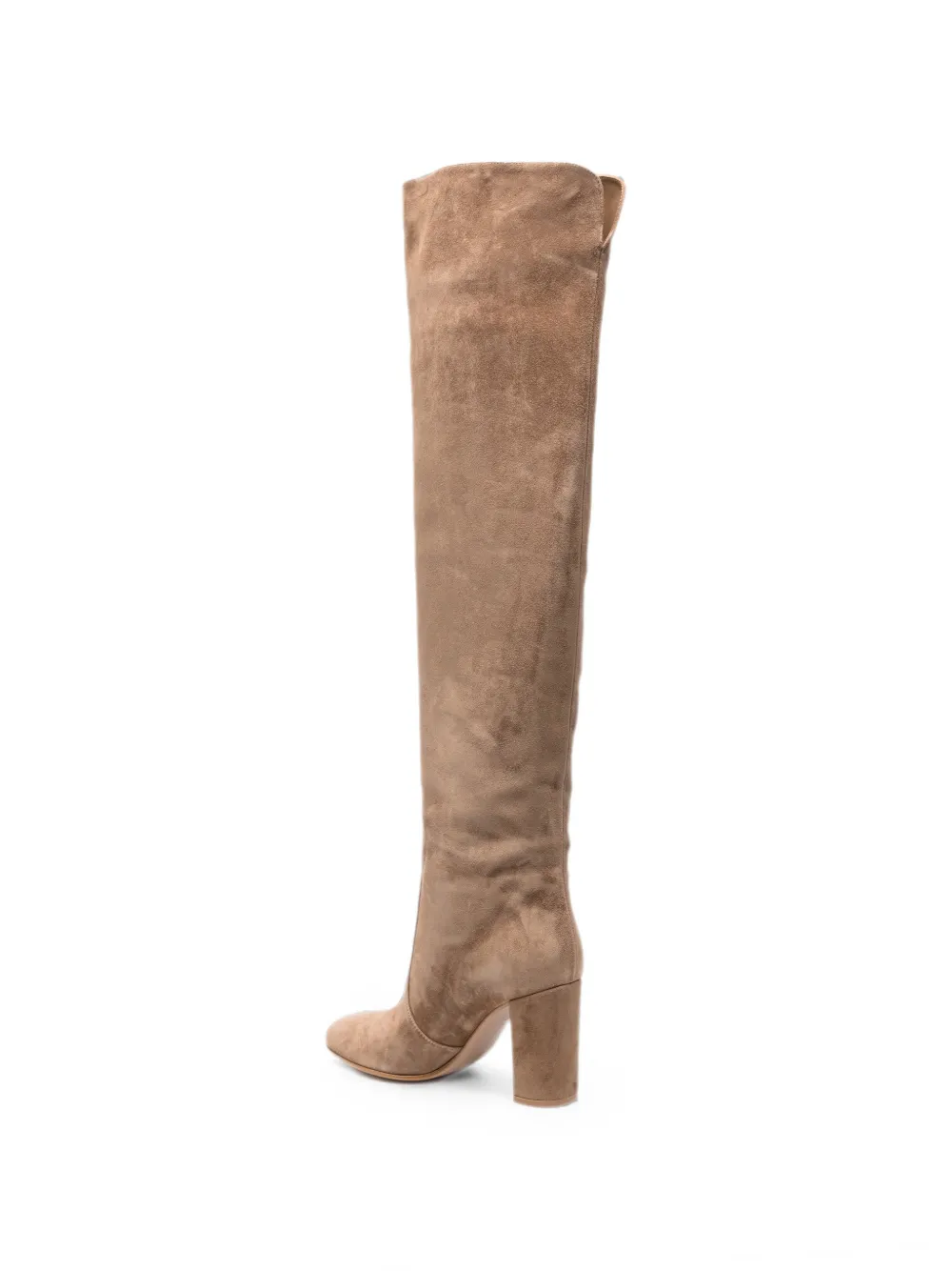 Gianvito Rossi Overknee laarzen met blokhak Beige