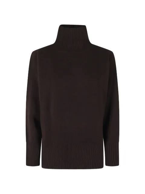 Roberto Collina roll-neck ribbed-trim sweater