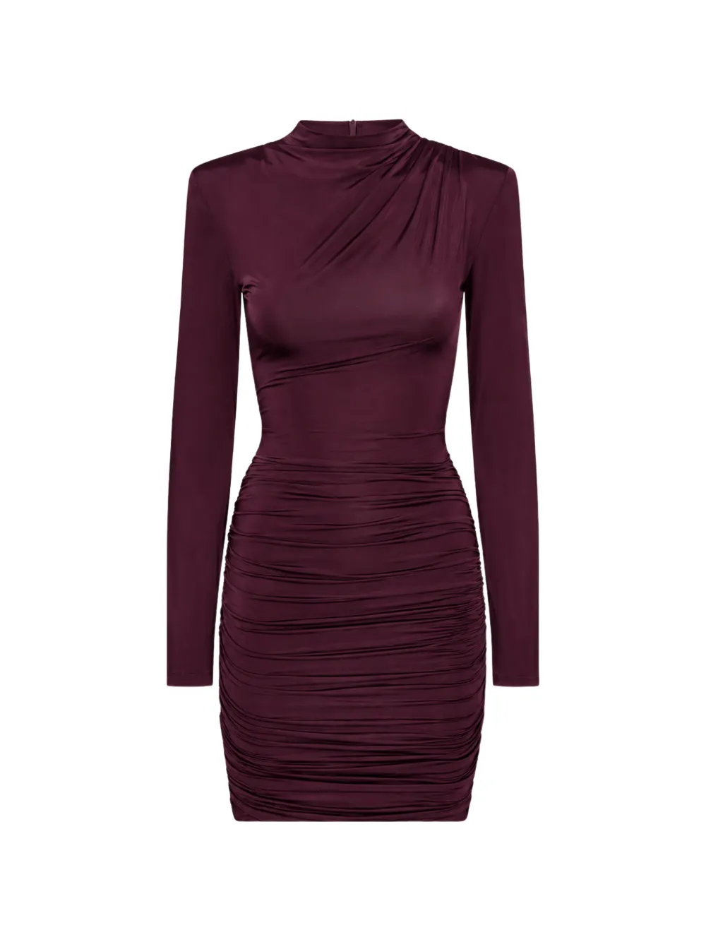 ROTATE BIRGER CHRISTENSEN ruched long-sleeve mini dress - Viola