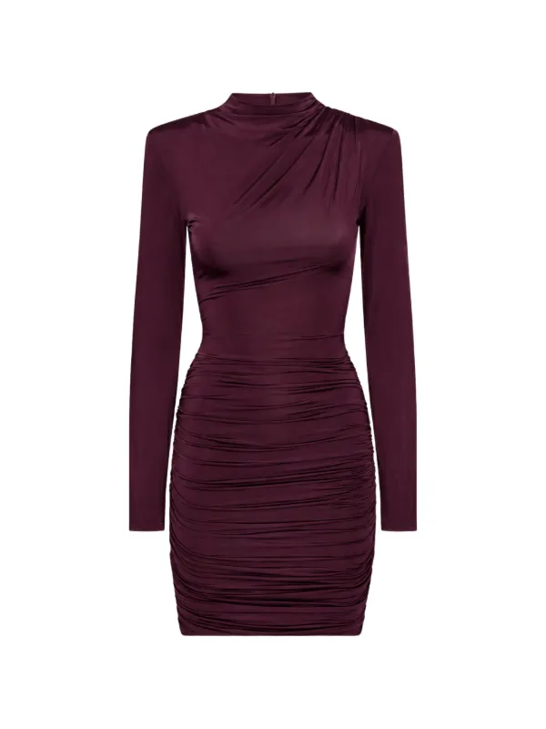 rotate birger christensen purple dress Sequin Mini Dress Purple