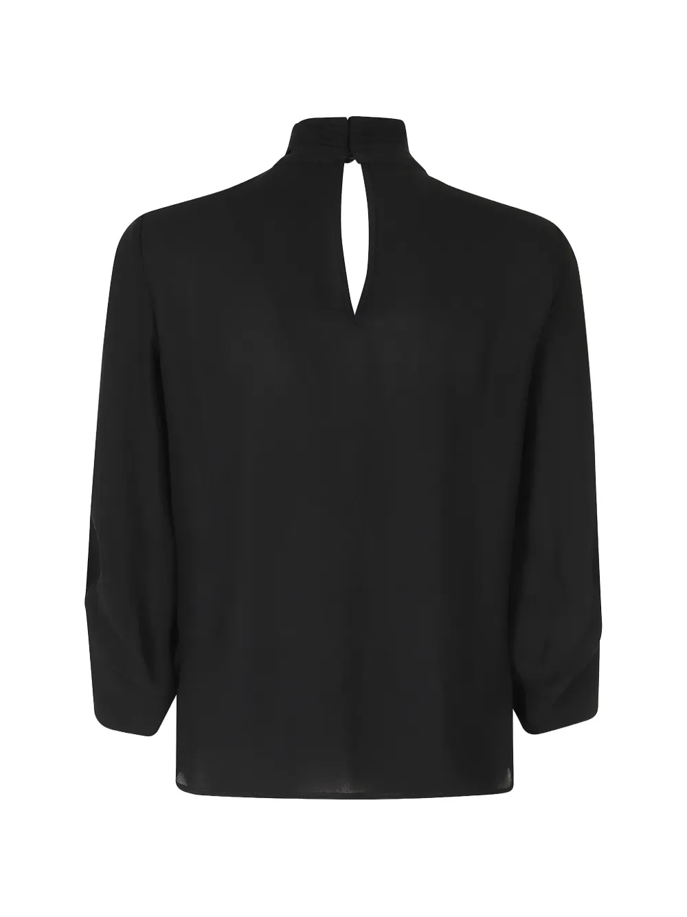 Elisabetta Franchi Blouse met strikdetail Zwart