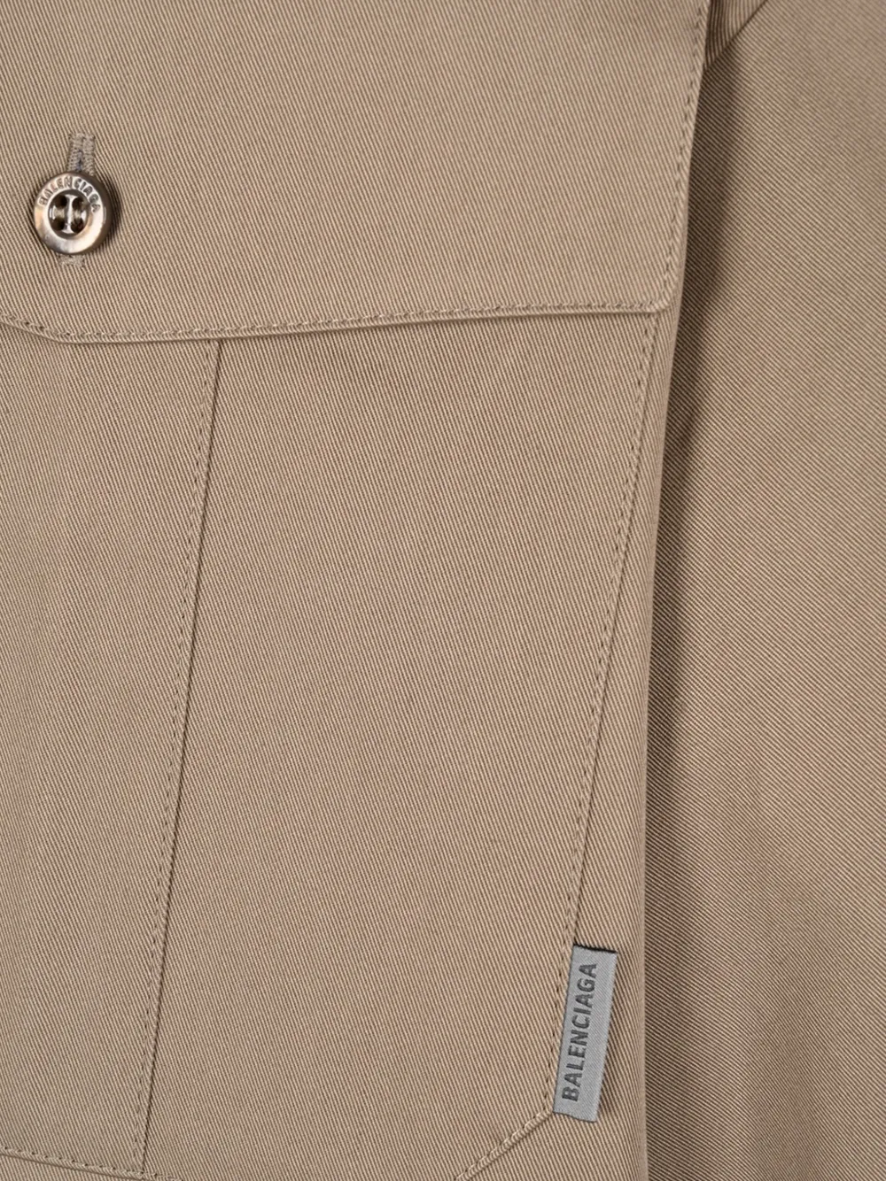 Balenciaga Gelaagd overhemd Beige
