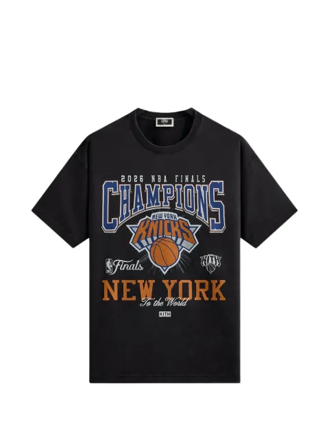 KITH x New York Knicks 2026 Champions graphic-print T-shirt