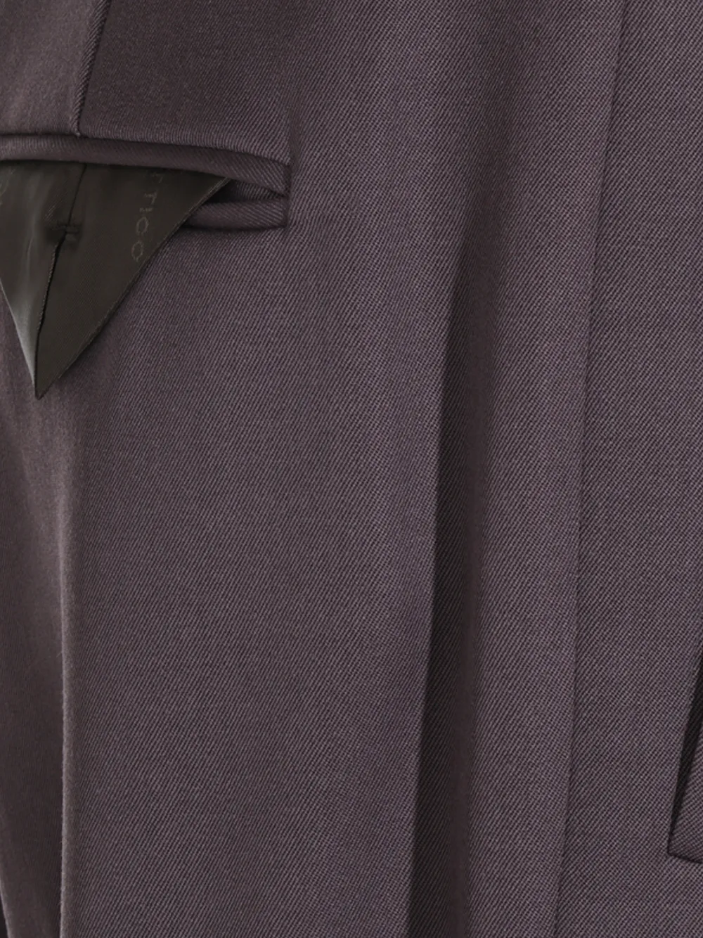 The Attico Plooibroek met ceintuur Roze