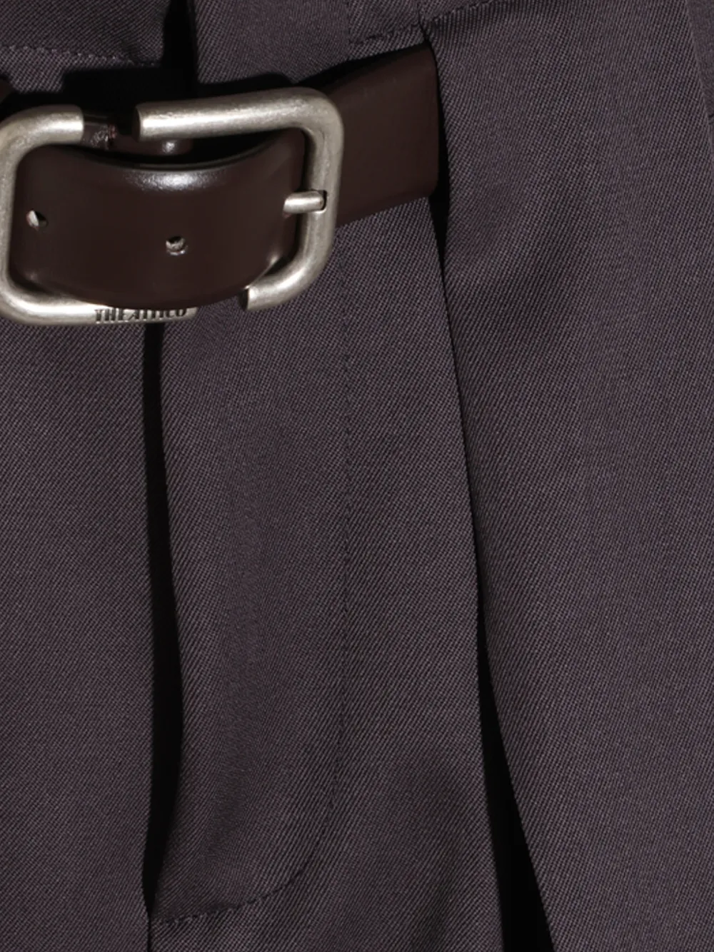 The Attico Plooibroek met ceintuur Roze