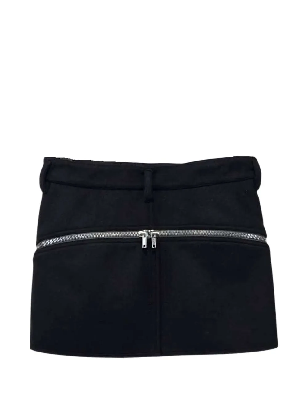 Rick Owens Denim mini-rok Zwart