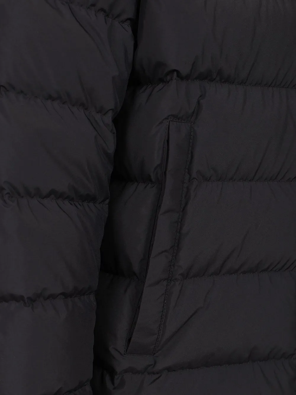 Moncler Baudinet kort donsjack Blauw
