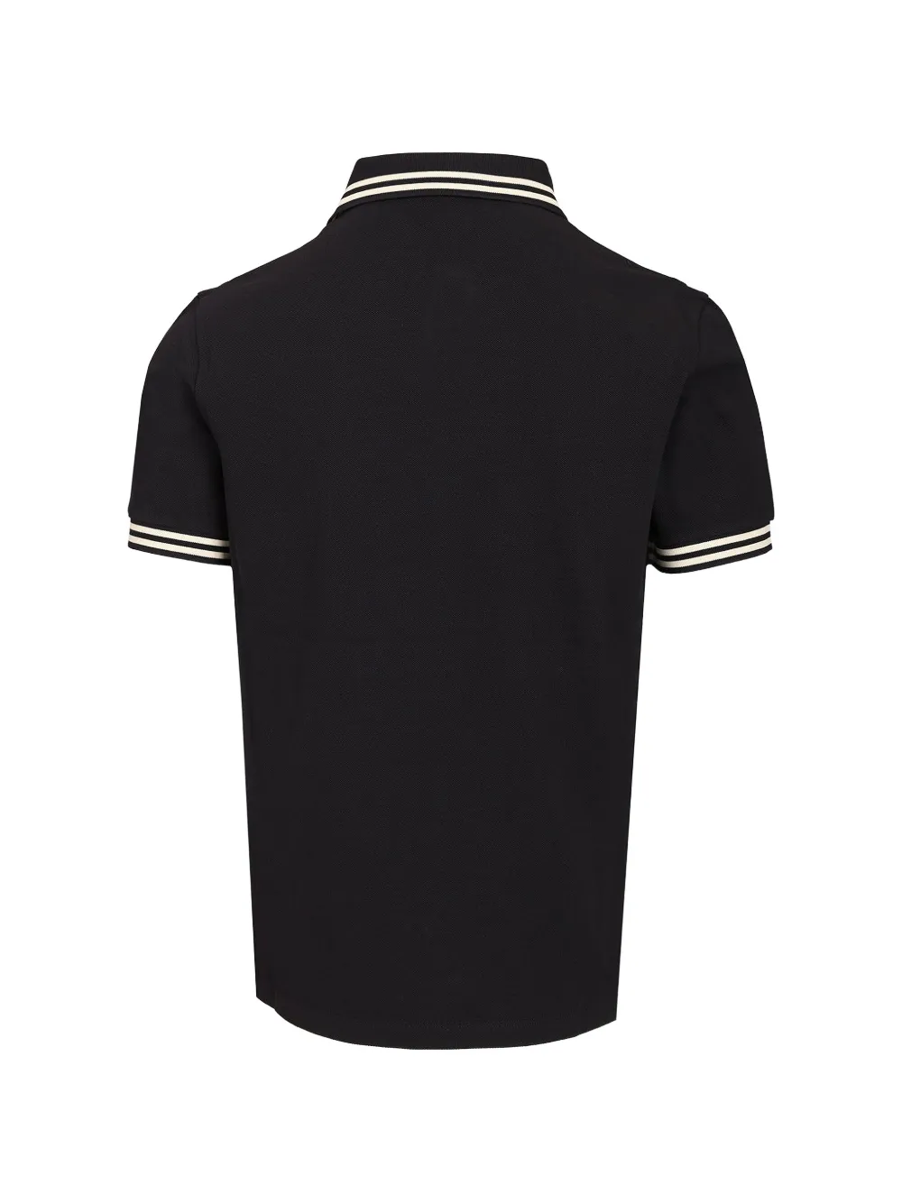 Moncler Poloshirt met logopatch Zwart