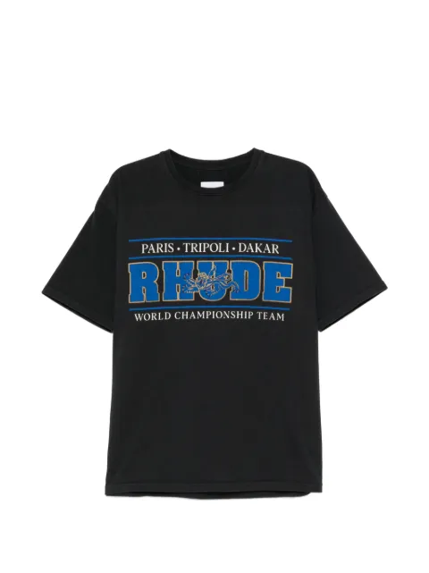 RHUDE logo-print T-shirt