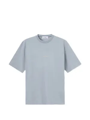 Stone Island ガーメントダイ tシャツ | ブルー | FARFETCH JP
