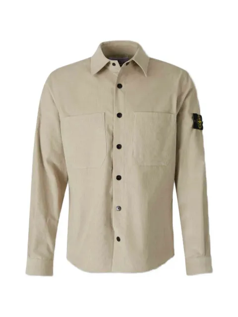 Stone Island corduroy shirt jacket