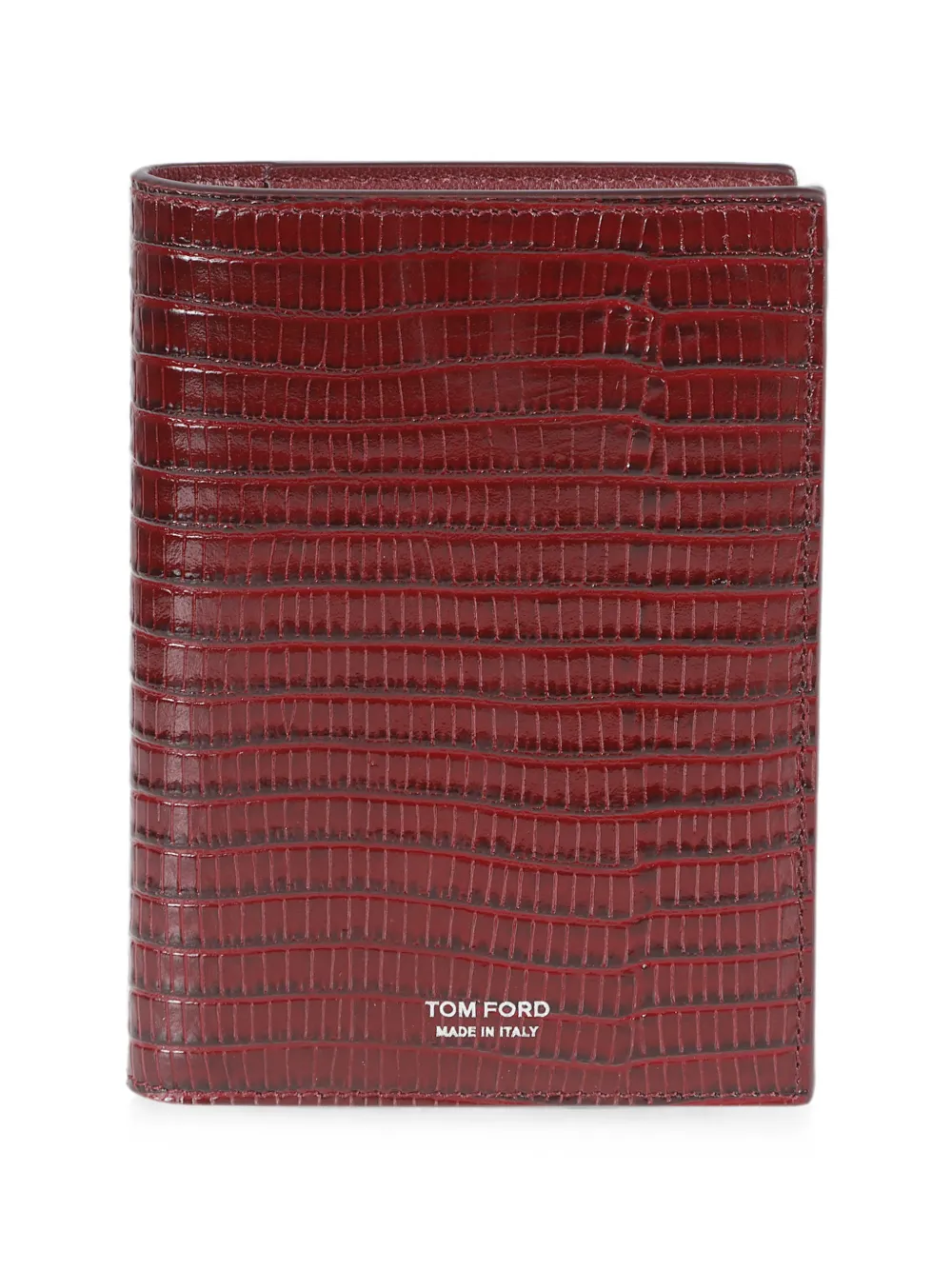 TOM FORD bi-fold wallet - Rosso