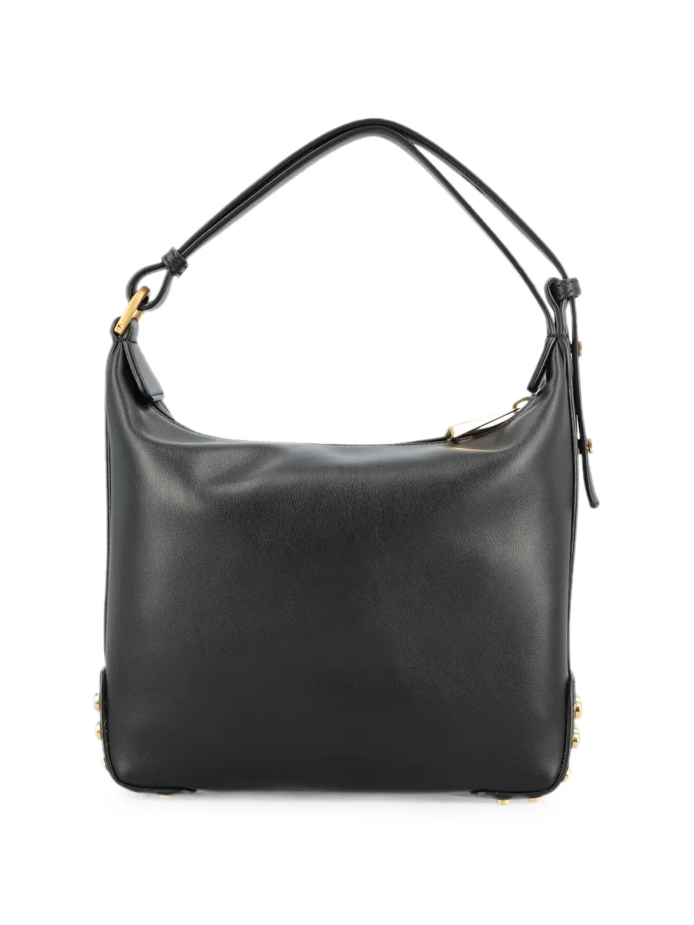 Tod's Leren shopper verfraaid met studs Zwart