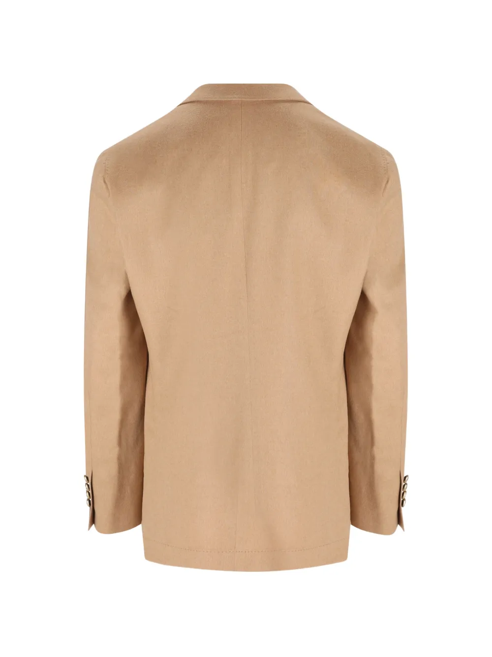 Brunello Cucinelli Blazer met dubbele rij knopen Beige